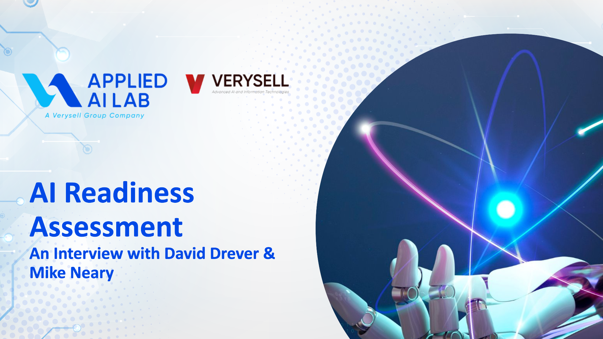 AI Readiness Assessment - Verysell Group Applied AI Lab