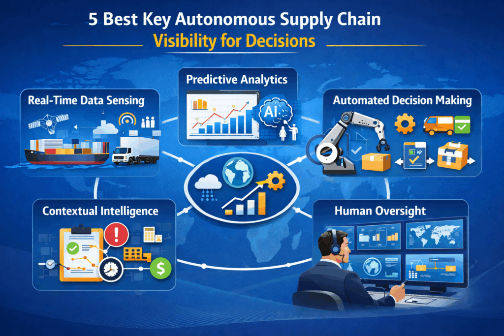 5 Best Key Autonomous Supply Chain Visibility for Decisions