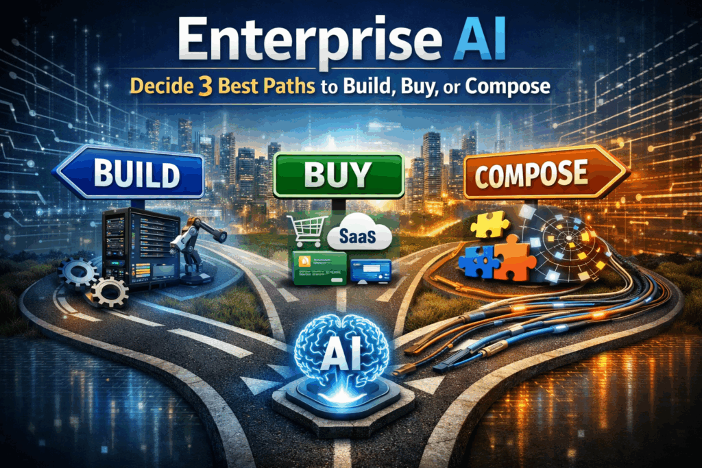 Enterprise AI Decide 3 Best Paths: Build, Buy, or Compose